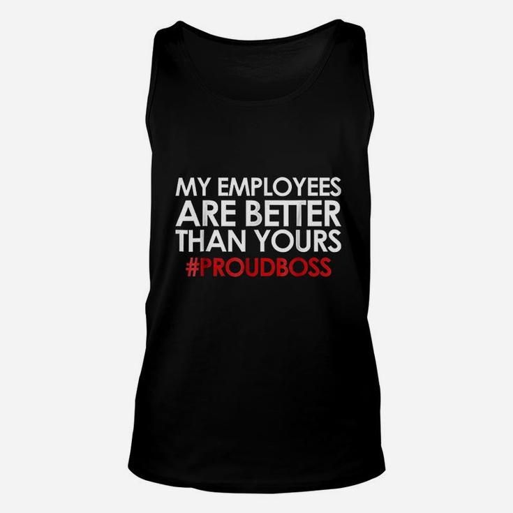 Employee Appreciation Gifts Funny Boss Gift Unisex Tank Top