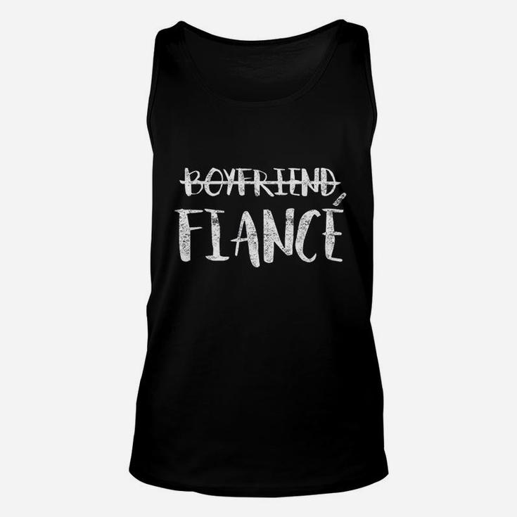 Engagement Boyfriend Fiance, best friend christmas gifts, gifts for your best friend,  Unisex Tank Top