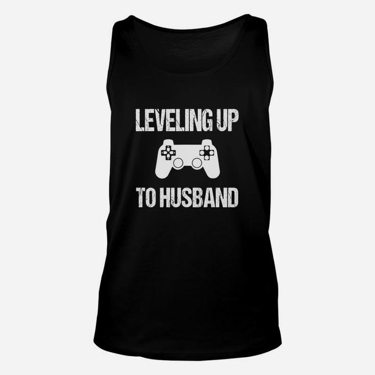 Engagement Tshirt For Groom Video Game Lovers Unisex Tank Top