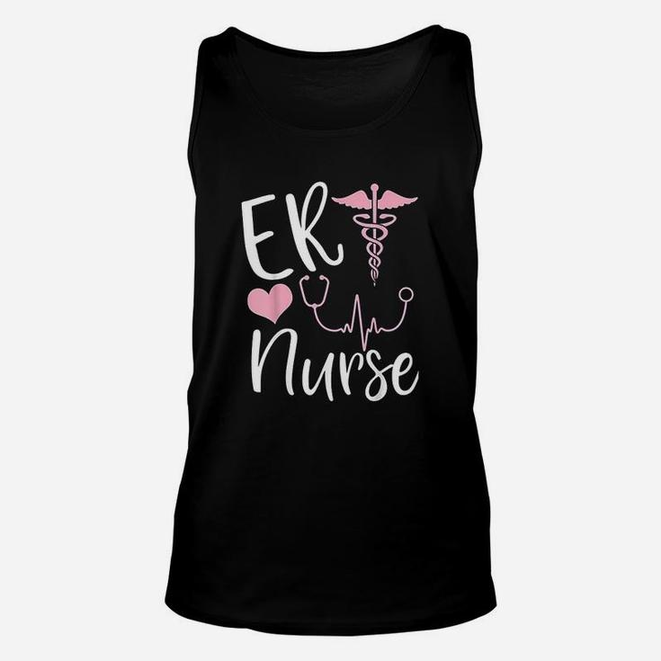 Er Nurse Cute Emergency Room Nurse Gift Unisex Tank Top