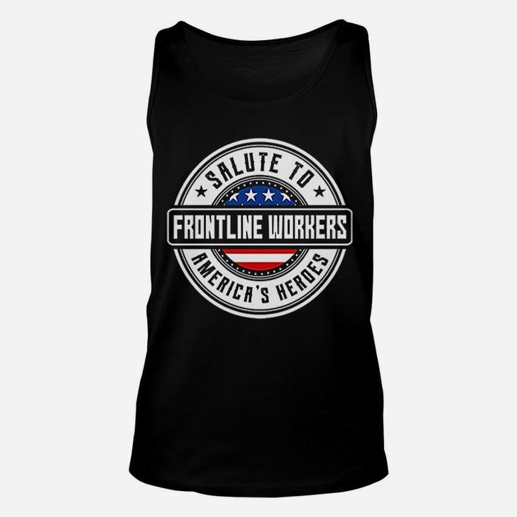 Essential Workers | Thank You Frontline Workers Unisex Tank Top