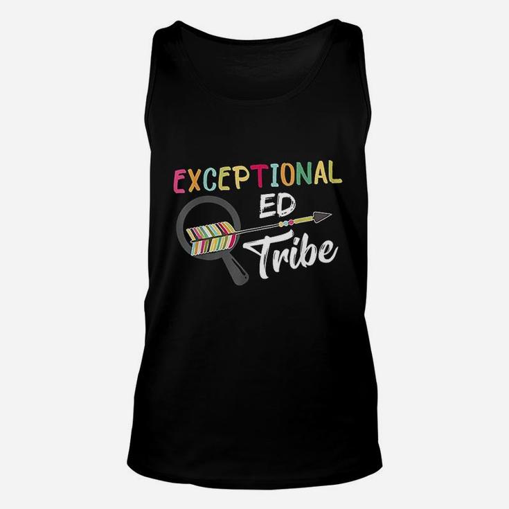 Exception Education Tribe Special Education Sped Unisex Tank Top