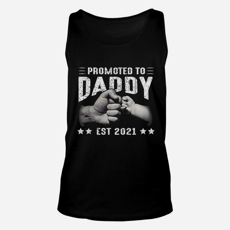 Expecting New Dad Gifts Soon To Be Promoted To Daddy 2021 Unisex Tank Top