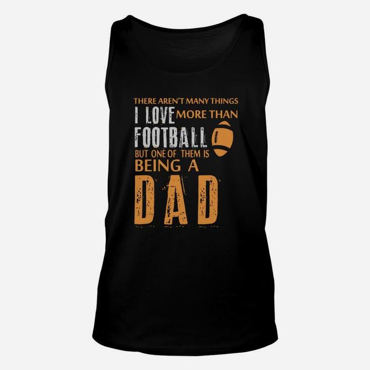 Family - Dad I Love Football Unisex Tank Top