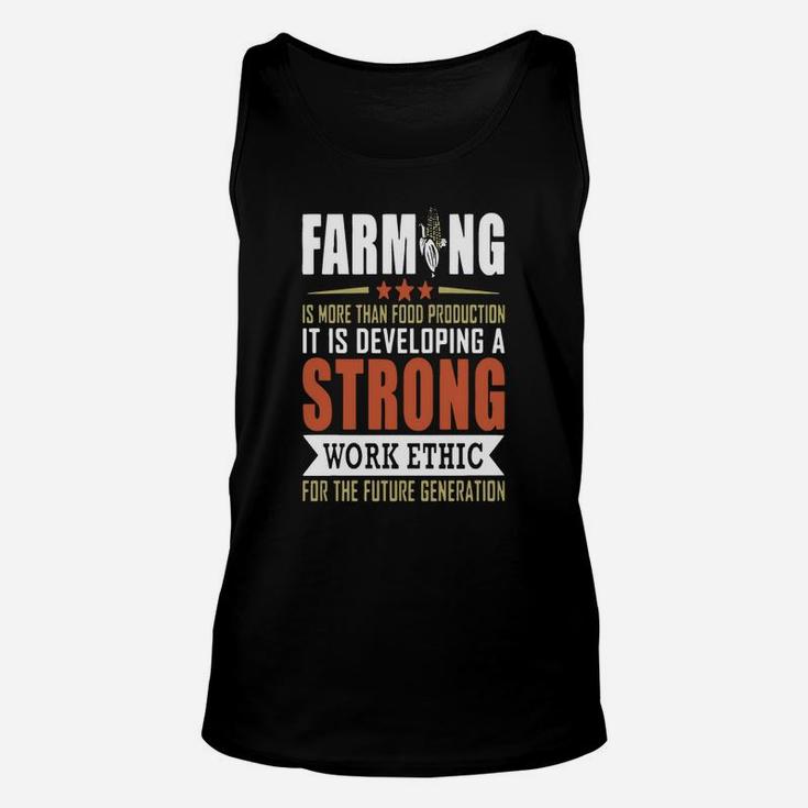 Farming Developing A Strong Unisex Tank Top