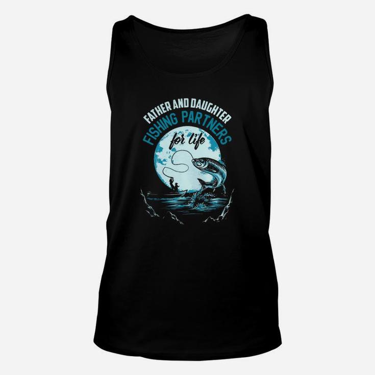 Father And Daughter Fishing Partners Unisex Tank Top