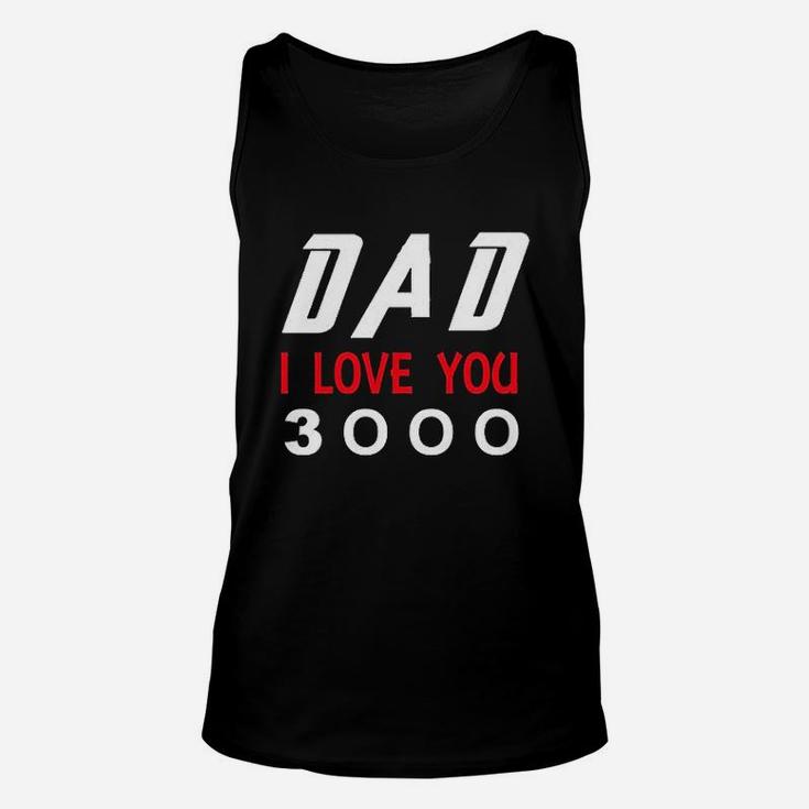 Fathers Day Baby Onesie, 1st I Love You 3000 Unisex Tank Top