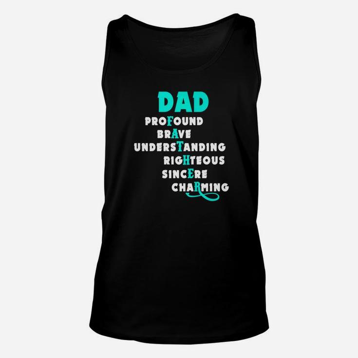 Fathers Day Dad Is All Premium, dad birthday gifts Unisex Tank Top