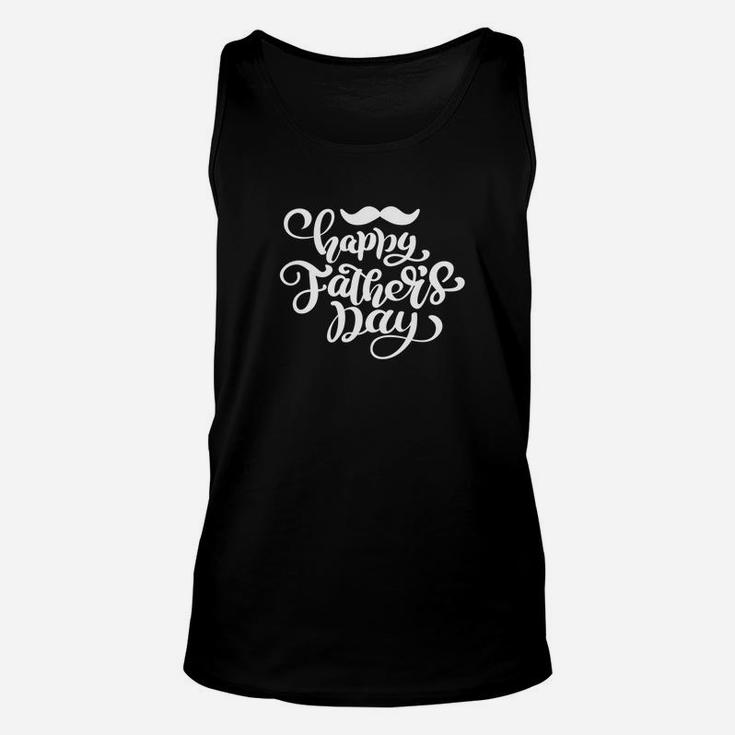 Fathers Day Funny Gift Idea Happy Fathers Day Dad Premium Unisex Tank Top