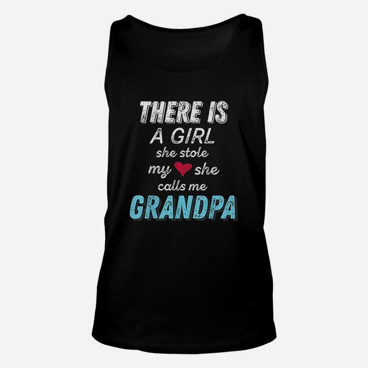 Fathers Day Gifts For Grandpa From Granddaughter Unisex Tank Top