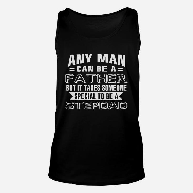 Fathers Day - Mens Step Dad Shirt Fathers Day Unisex Tank Top