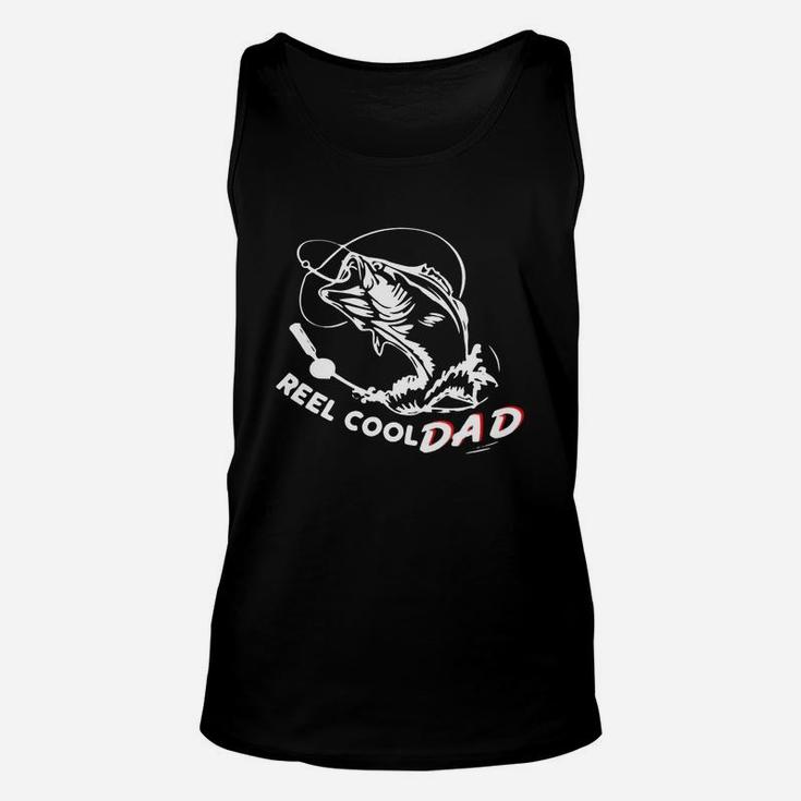Fathers Day Reel Cool Dad Fishing Unisex Tank Top