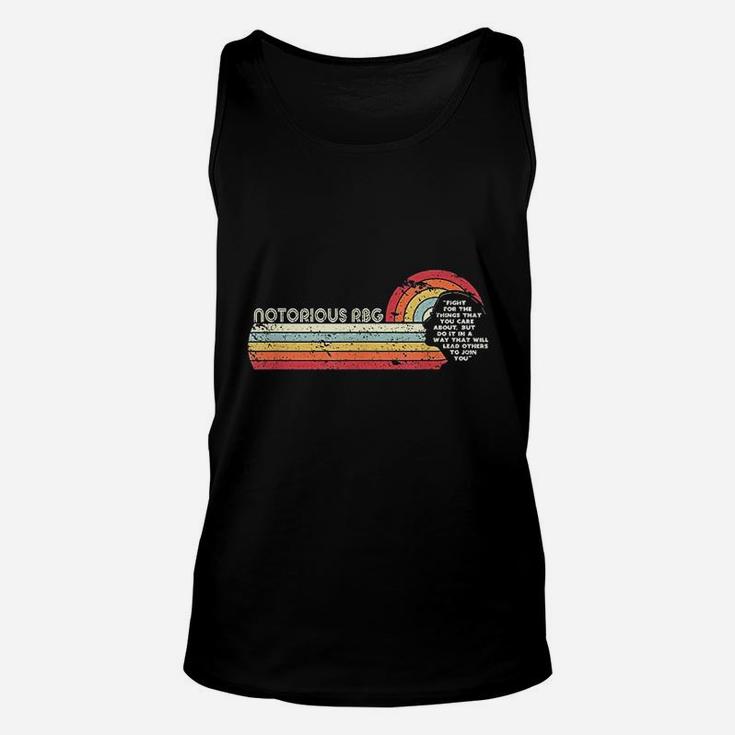 Fight For The Things You Care About Notorious Unisex Tank Top