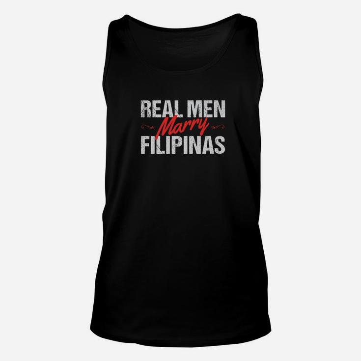 Filipina Husband Boyfriend Fiance Gift Real Men Unisex Tank Top