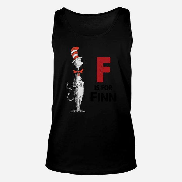 Finn the Cat In The Hat Boy Name 2020 Unisex Tank Top