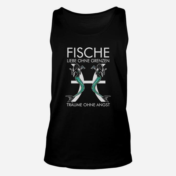 Fische Sternzeichen Unisex TankTop – Liebe & Träume Design