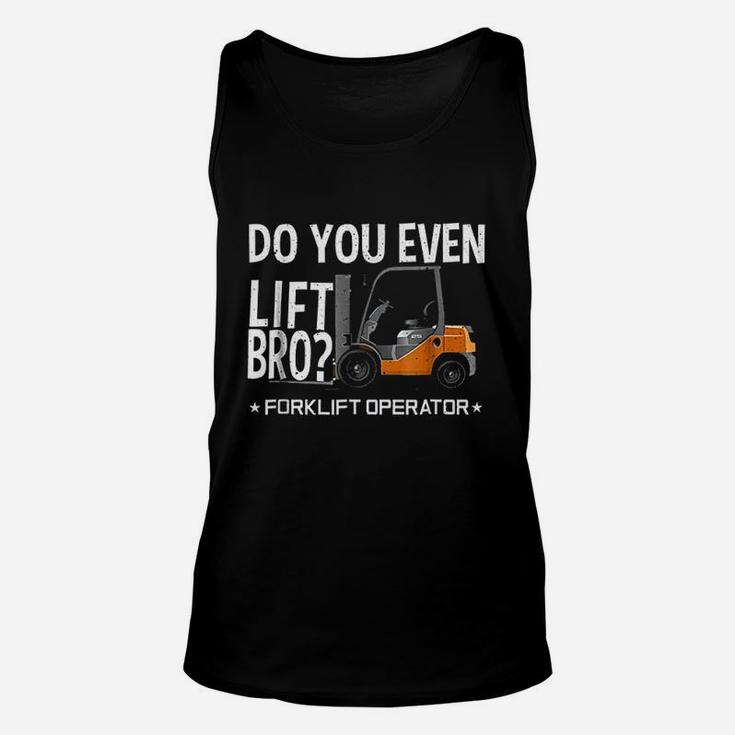 Forklift Operator Funny Warehouse Truck Gift Unisex Tank Top