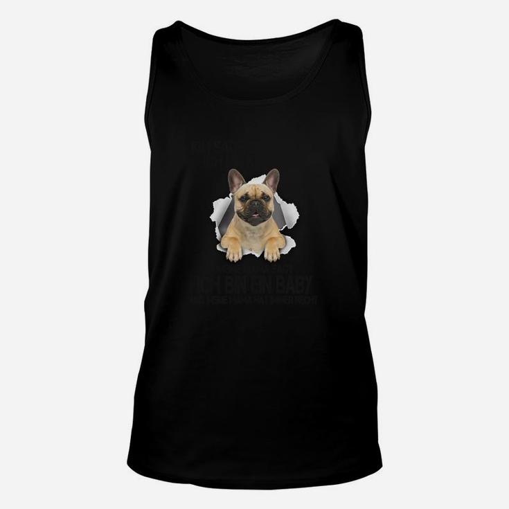 Französische Bulldogge Unisex TankTop, Ich Bin Kein Hund Witziges Design