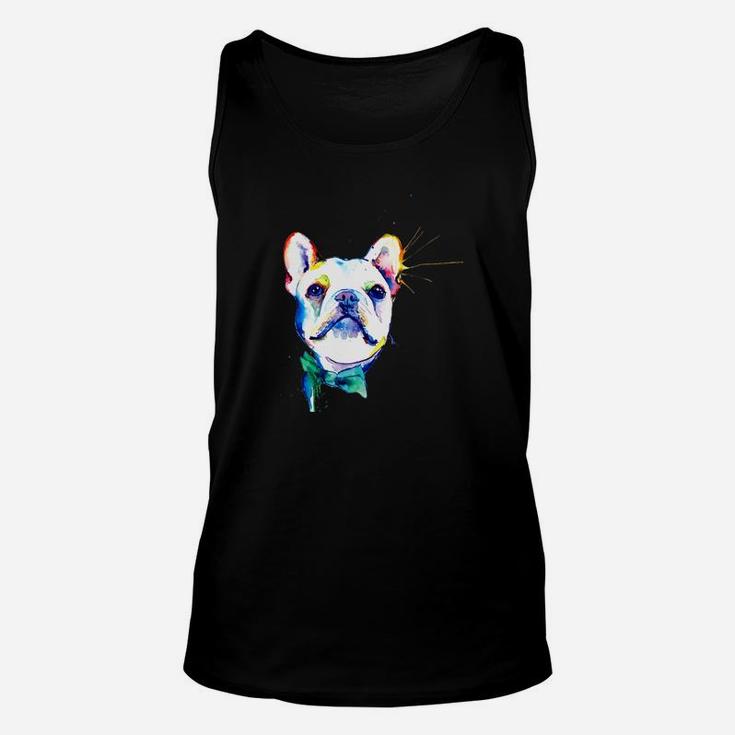 Frenchie Gift Frenchie Artistic Funny Dog Breed Unisex Tank Top