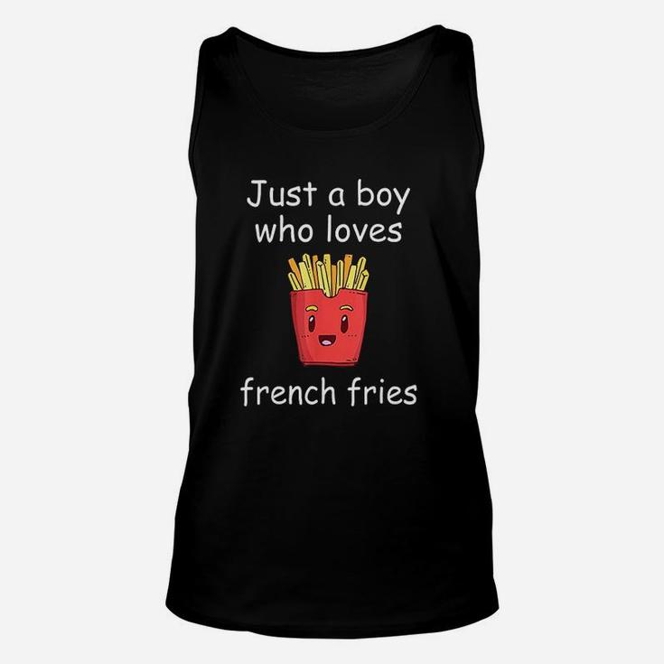 Fries Funny French Fries Lover Cool French Fries Gif Unisex Tank Top