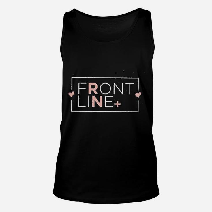Frontline Hero Nurse, funny nursing gifts Unisex Tank Top