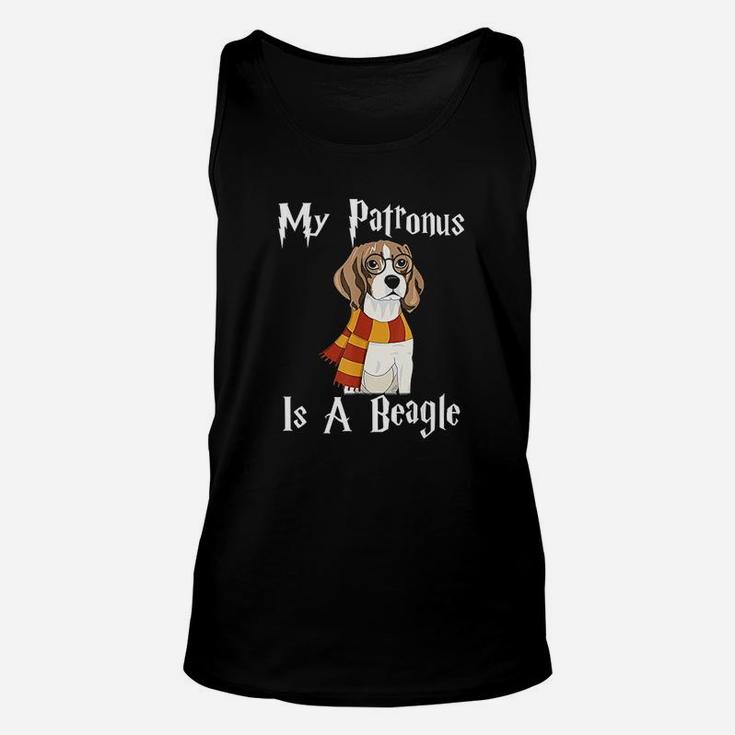 Funny Beagle Gift My Patronus Is A Beagle Unisex Tank Top