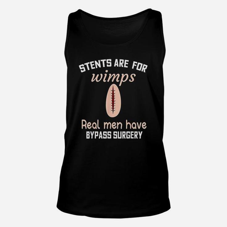 Funny Bypass Open Heart Surgery Recovery Survivor Gift Unisex Tank Top