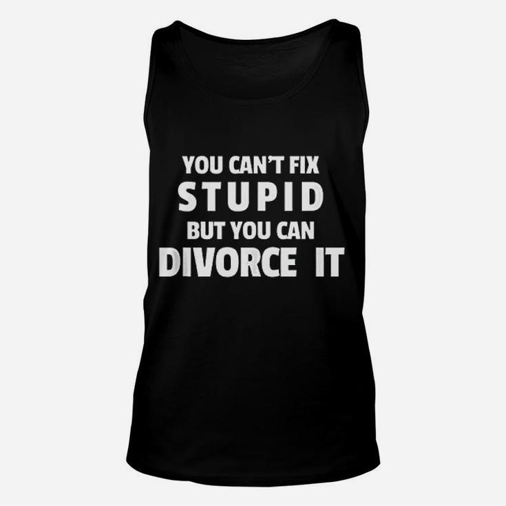 Funny Divorce Party Gift For Divorce Party Unisex Tank Top