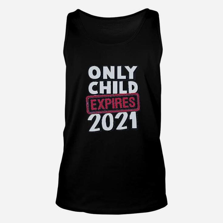 Funny Only Child Expires 2021 Big Brother Sister Unisex Tank Top