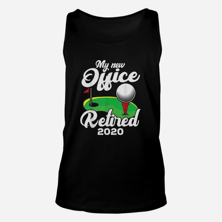 Funny Retired 2020 Golf Retirement Plan Gag Gift Golfers Unisex Tank Top