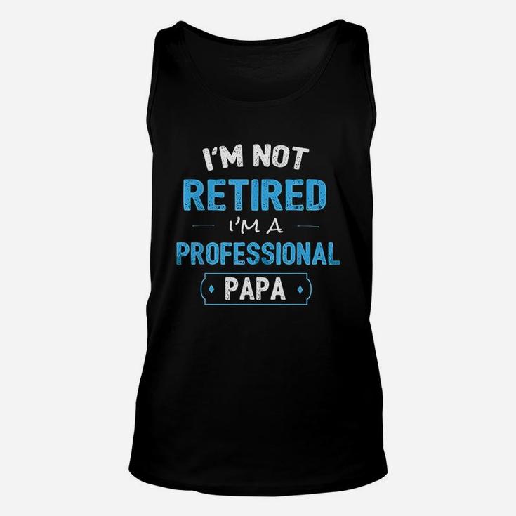 Funny Retirement Gifts For Papa From Grandchildren Unisex Tank Top