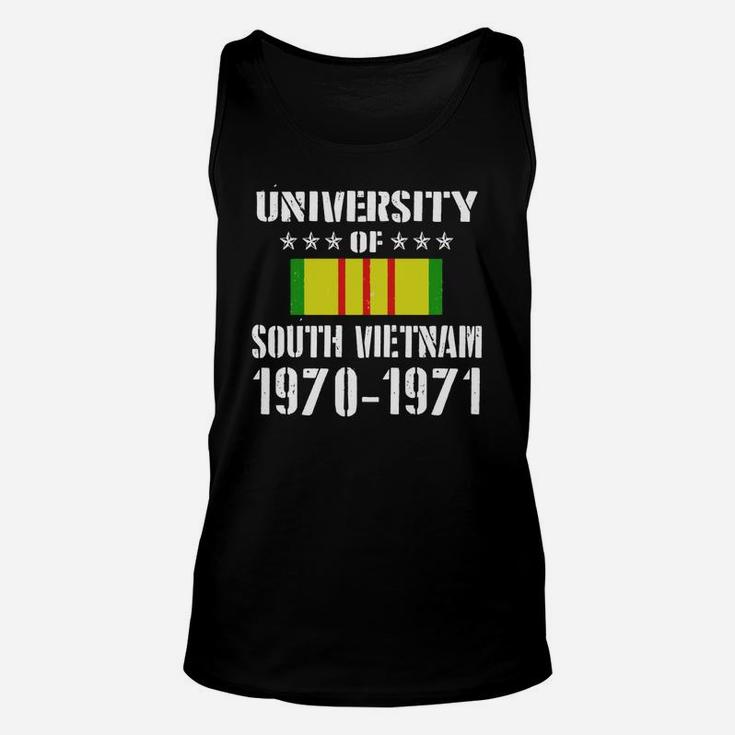 Funny University Of South Vietnam Shirt, Memorial Day Gift Unisex Tank Top