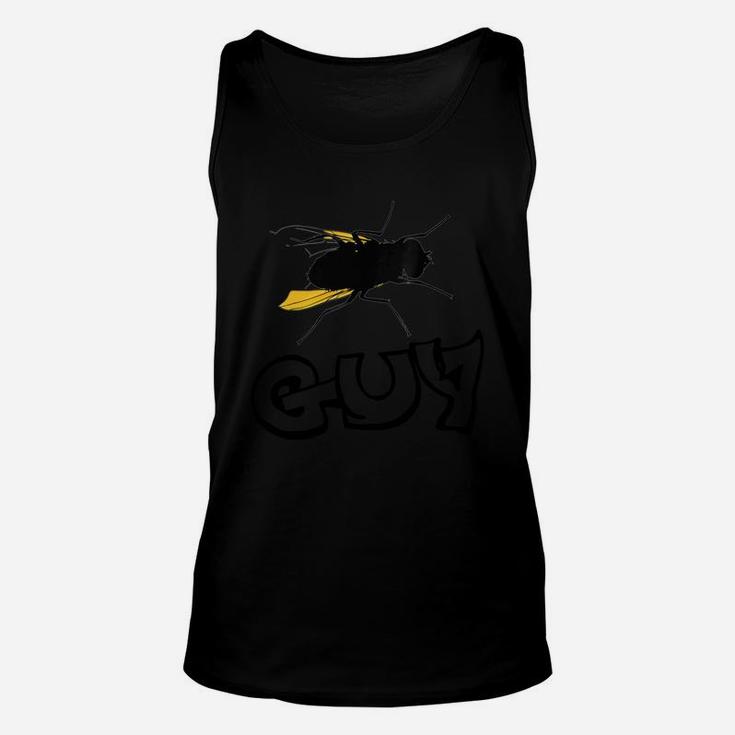 Funny Weird Halloween Costume Hipster Fly Guy Tee Gift Unisex Tank Top