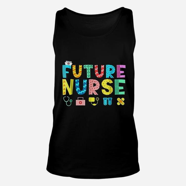 Future Nurse Career Unisex Tank Top