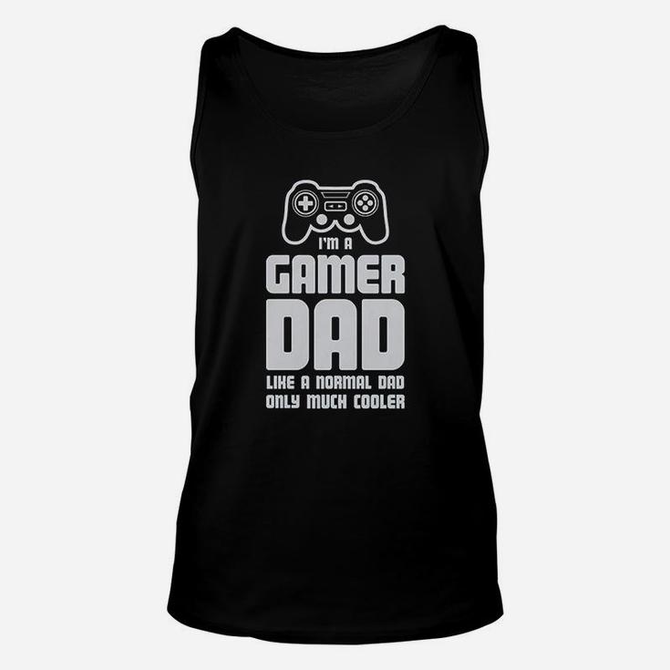 Gamer Dad Gift For Father Cool Dads Gaming Unisex Tank Top