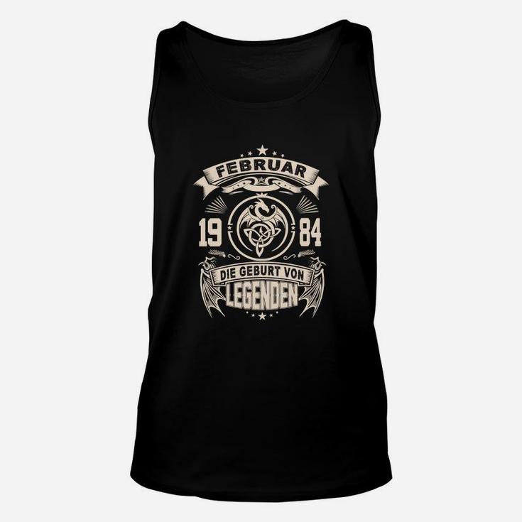 Geburt von Legenden 1984 Unisex TankTop, Vintage Design für Jahrgang 1984
