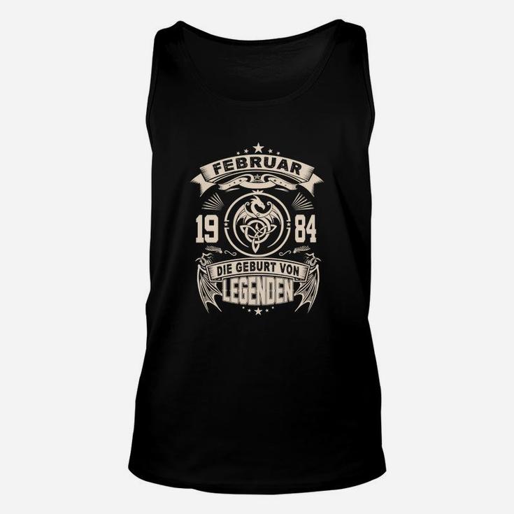 Geburt von Legenden 1984 Unisex TankTop, Vintage Design für Jahrgang 1984