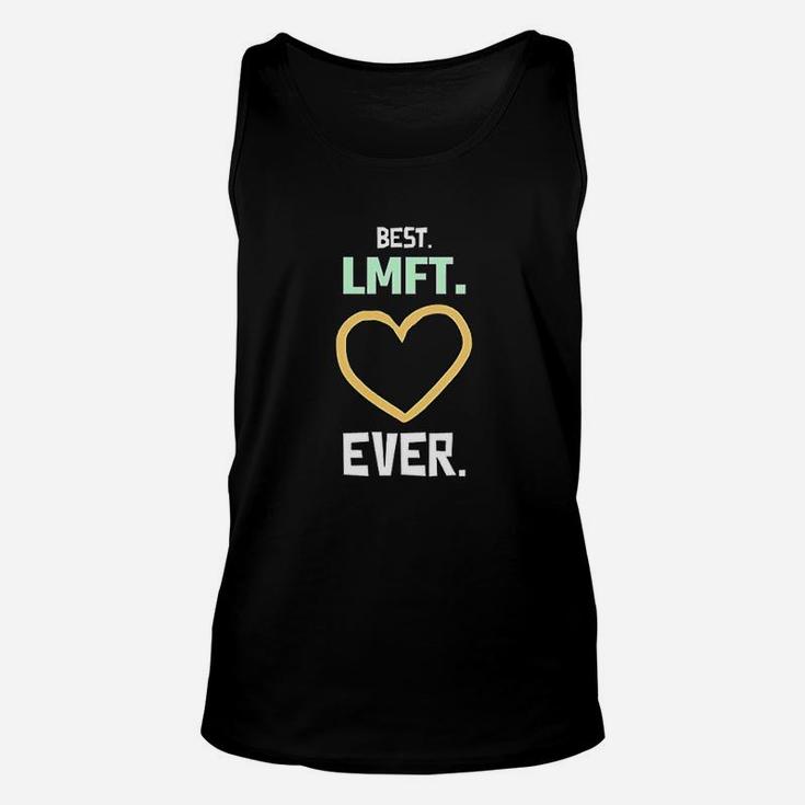 Gift For Lmft Licensed Marriage And Family Therapist Heart Unisex Tank Top