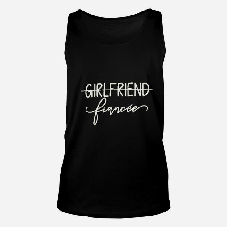 Girlfriend Fiancee, best friend birthday gifts, unique friend gifts, gifts for best friend Unisex Tank Top