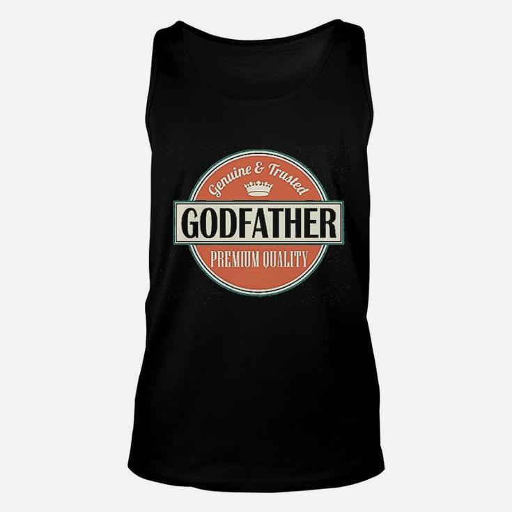 Godfather Fathers Day Vintage Gift Unisex Tank Top