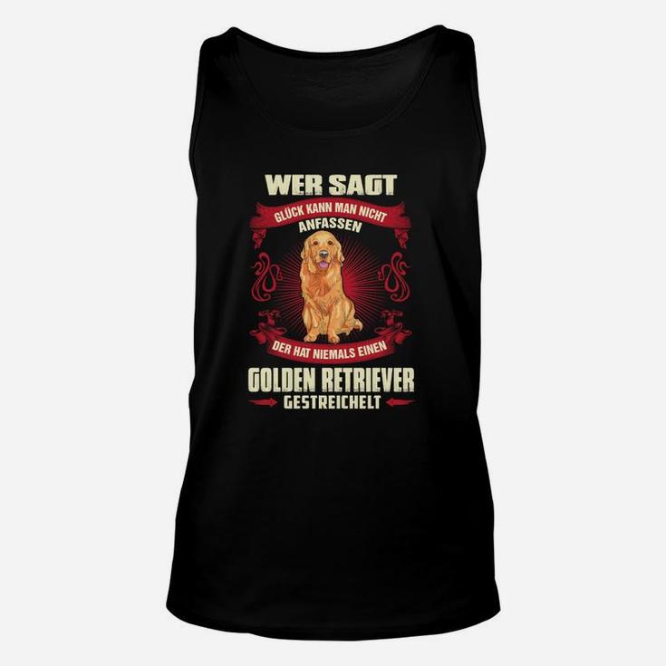 Golden Retriever Liebhaber Unisex TankTop, Lustiges Haustier Motiv