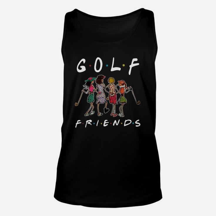 Golf Friends Girl Unisex Tank Top