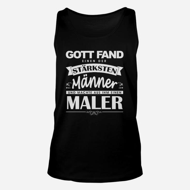 Gott Fand Stärkste Frau Maler TankTop