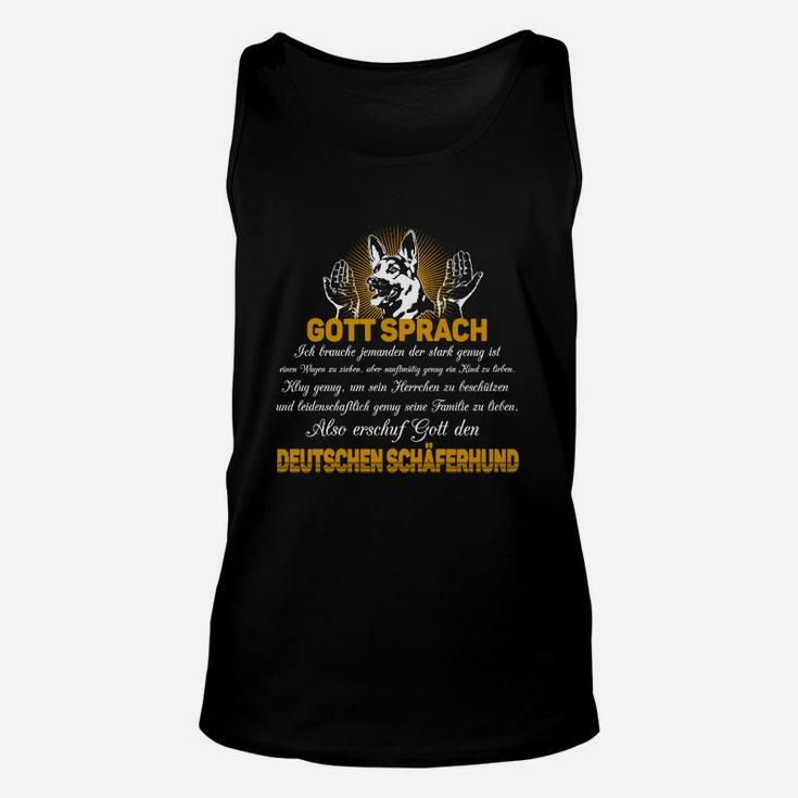 Gott Schuf Den Schäferhund TankTop