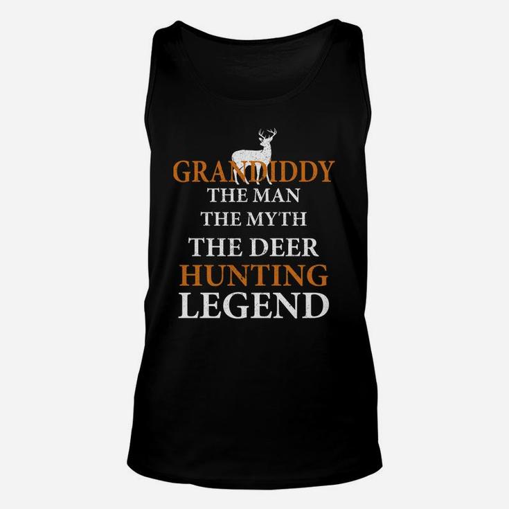 Grandiddy The Man The Myth The Hunting Legend Best Gift For Grandpa Unisex Tank Top