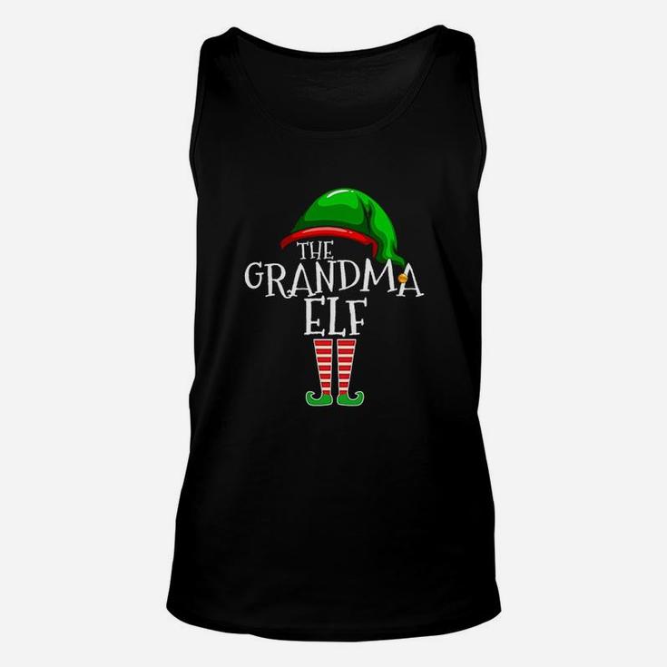 Grandma Elf Group Matching Family Christmas Unisex Tank Top