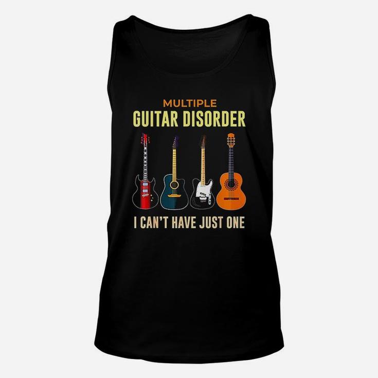 Guitar Acoustic Electric Bass Guitar For Bassist Player Unisex Tank Top