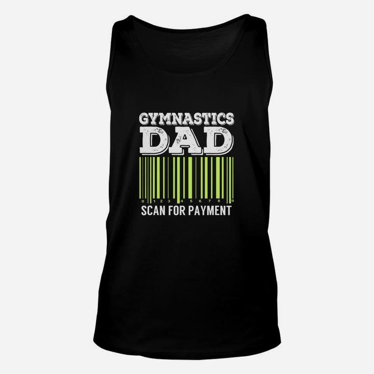 Gymnastics Dad Scan For Payment Unisex Tank Top
