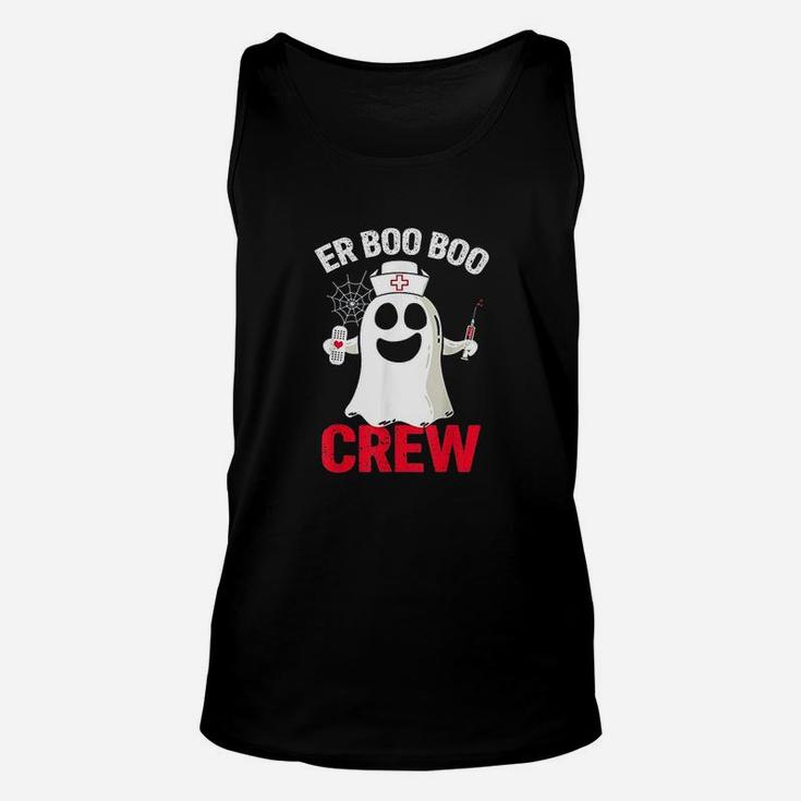 Halloween Er Costume Women Men Er Boo Boo Crew Nurse Ghost Unisex Tank Top