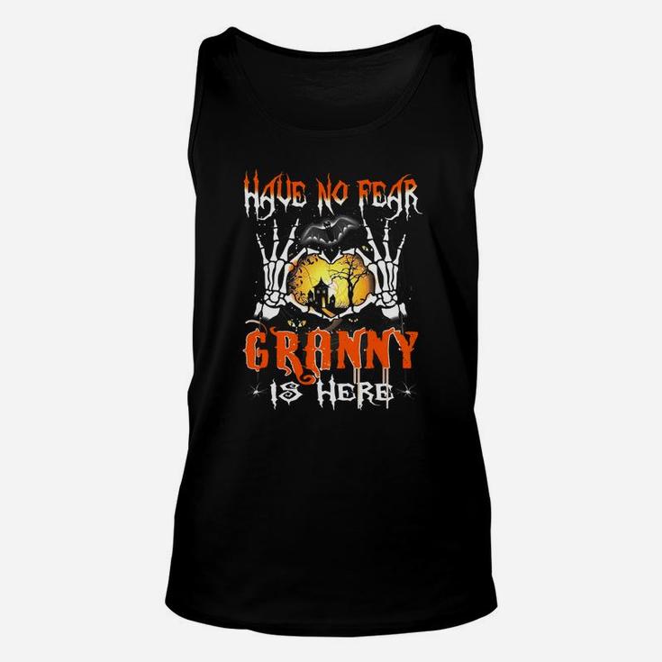 Halloween Shirts Granny Is Here Unisex Tank Top | Seseable CA